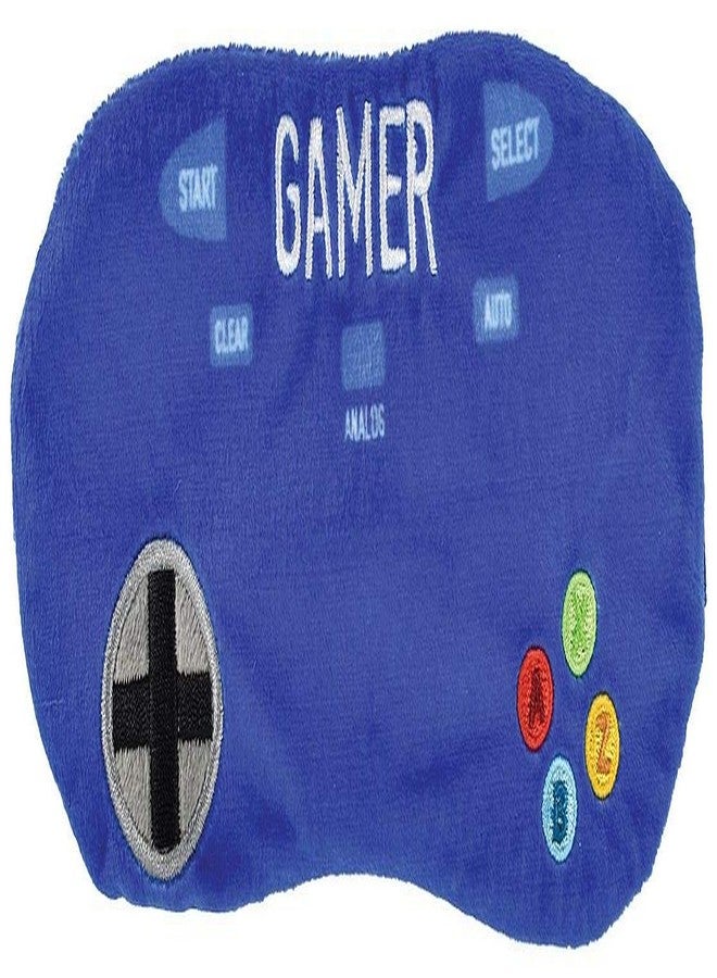 iscream Soft Comfort Satin-Lined Plush Pull-On Boys Sleep Mask, Video Gamer - Image 1