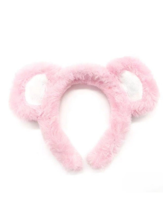 Animal Ear Headbands White bear four-piece set Halloween Costume Accessories Cute Fancy Headwear for Girls & Women - Image 5