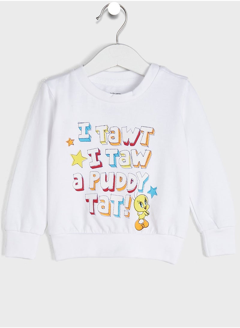 Warner Bros - Infant Tweety Sweatshirt - Image 1