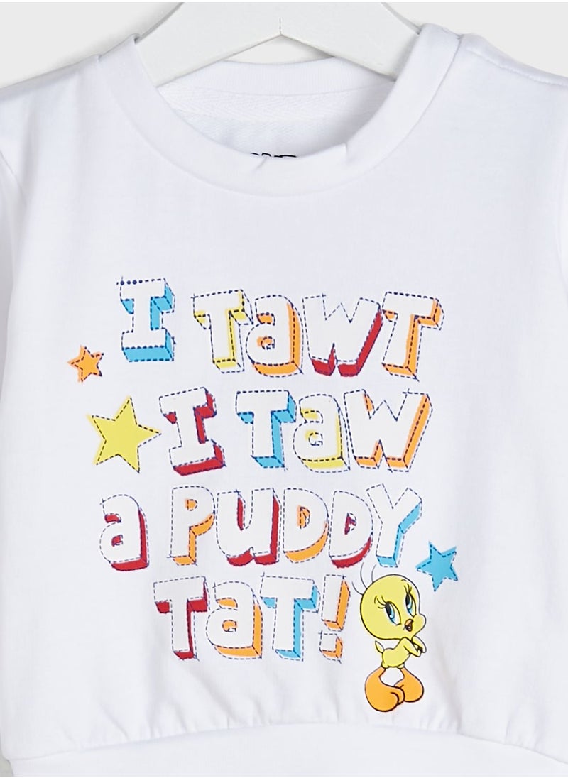 Warner Bros - Infant Tweety Sweatshirt - Image 1