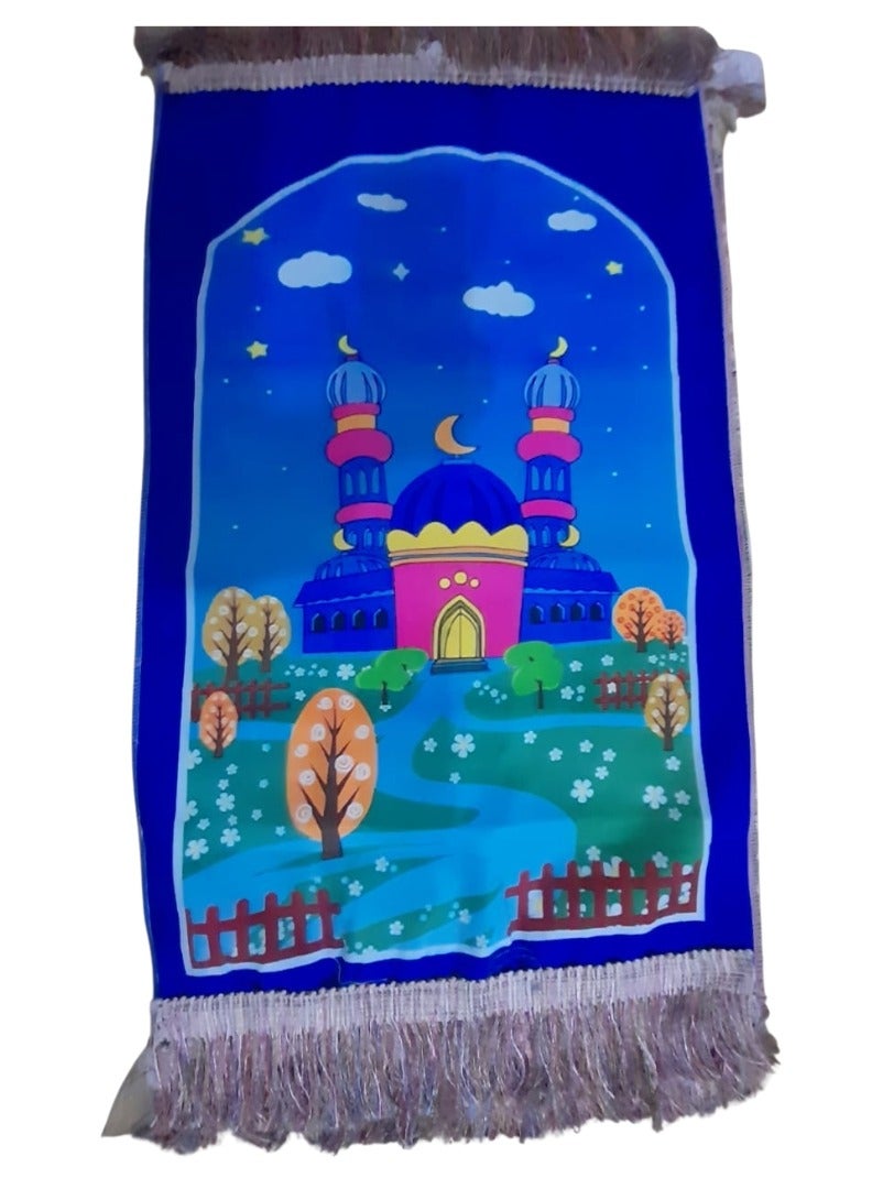 سجادة صلاة للاطفال - متعدد الالوان و الاشكال  - قد يختلف التصميم.  - Image 4