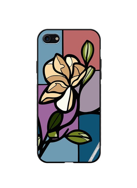 Protective Case Cover For Apple iPhone SE (2022) Rose Design Multicolour