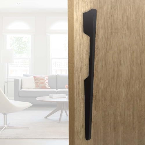 VOLO Wardrobe Handle, Wardrobe Door/Cabinet Door/Drawer Pull Handle/Door Pull Handle for Kitchen/Office/Bedroom/Winodw Sliding Closet. (SAC-40 288 MM/12 inch) (Black, 2) - Image 4