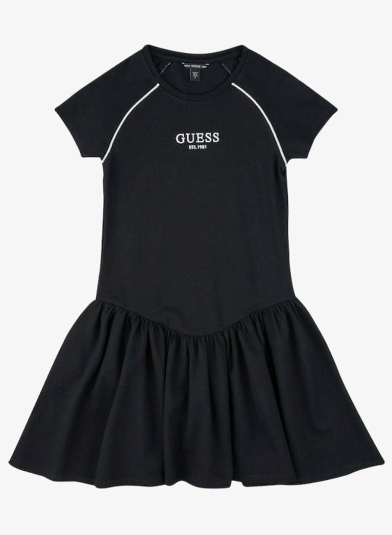 GUESS Youth Punto Milano Short Sleeve Mini Dress - Image 2