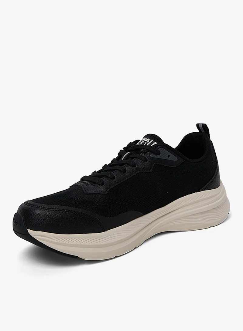 U.S. Polo Assn. BLACK MEN LIFESTYLE COMFORT SNEAKERS for Men | Best Price UAE