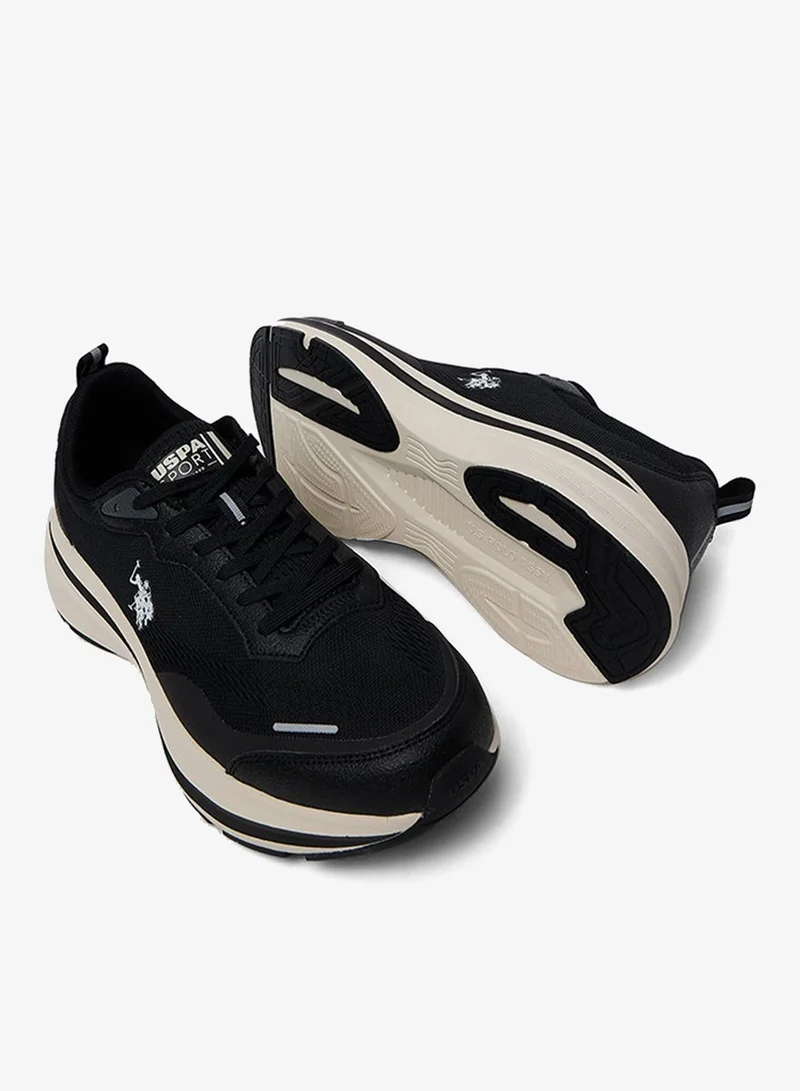 U.S. Polo Assn. BLACK MEN LIFESTYLE COMFORT SNEAKERS for Men | Best Price UAE