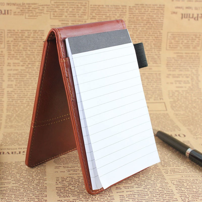دفتر ملاحظات محمول مع آلة حاسبة لمكتب الأعمال دفتر عمل A7 متعدد الوظائف - Image 4