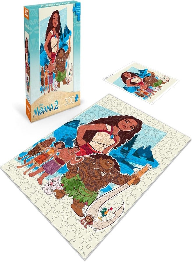 Ceaco سيكو - ديزني - موانا 2 - رسم توضيحي للمحيط - 300 قطعة بازل كبيرة الحجم - Image 4