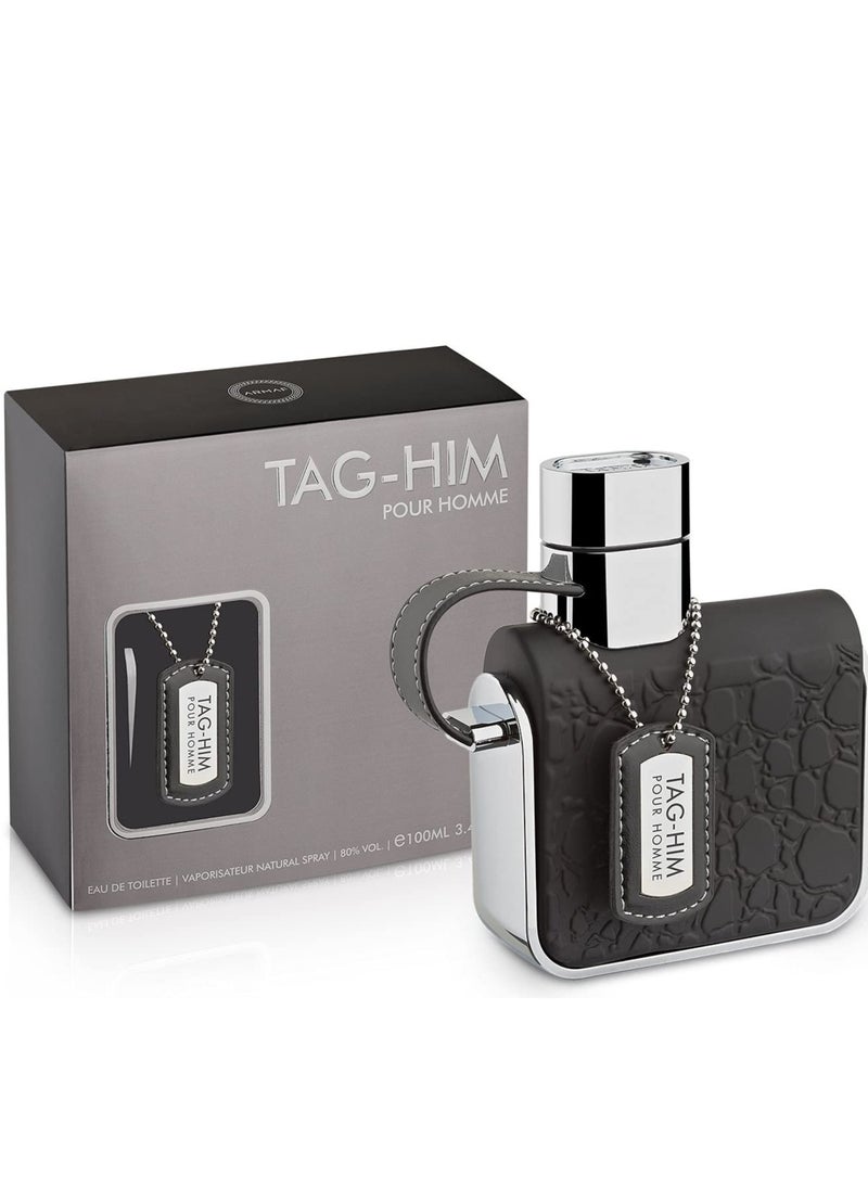 Armaf - Armaf Tag Him Pour Homme Eau De Parfum For Him 100ml, Perfume for Men, Long Lasting Fragrances - Image 1