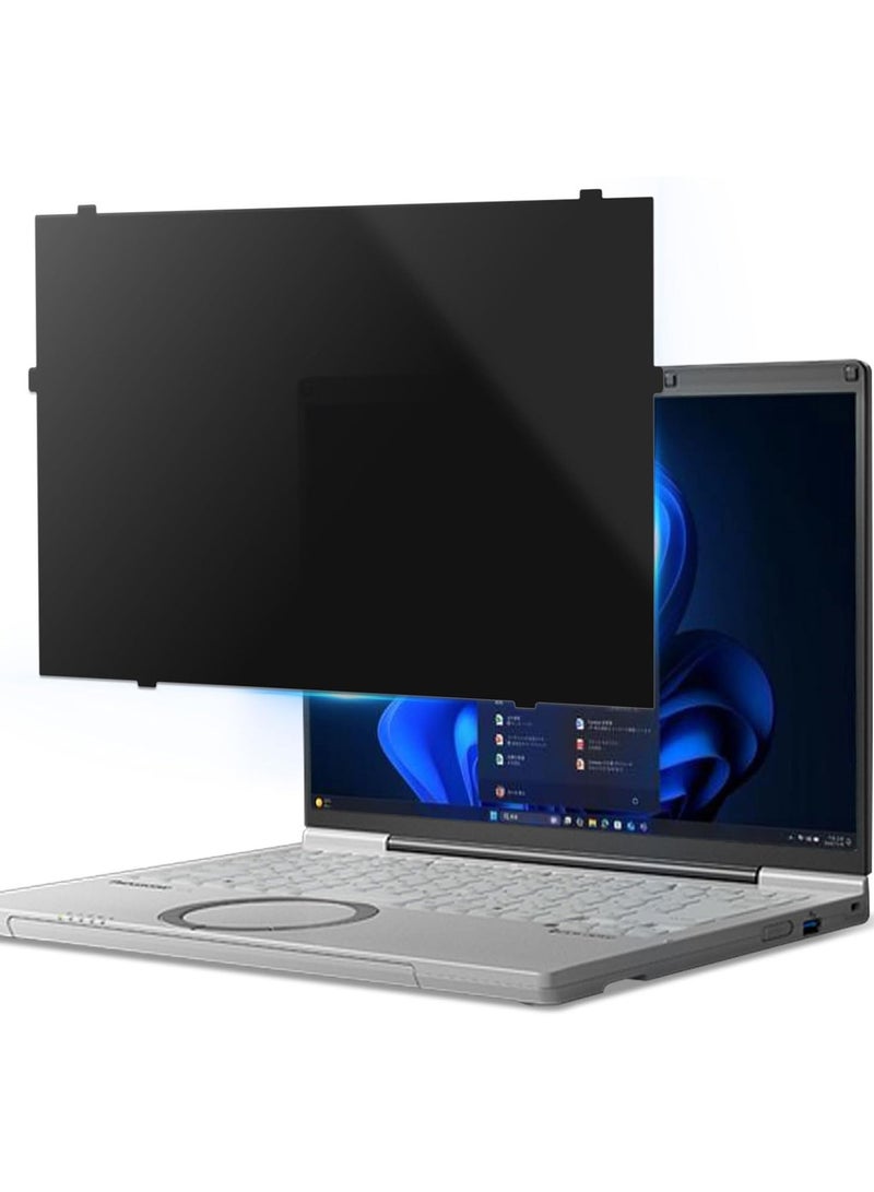 Panasonic Let's Note CF-FC6 Privacy Filter 14-inch Embedded Anti-Blue Light Privacy Filter Anti-Glare Removable Screen Protector - Image 1