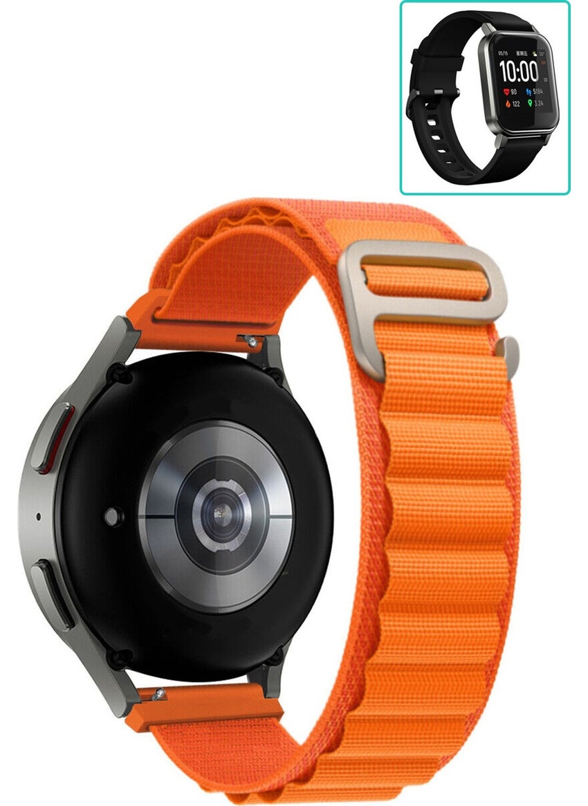 Tagomoon - Haylou LS02 Smart Watch Compatible Band Alpine Loop Loop Sport Strap - Image 1