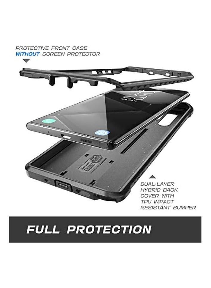 SUPCASE Unicorn Beetle Pro Series Case Designed For Galaxy Note 10 (2019 Release), Rugged HolsterWithout Built-in Screen Protector - Black - Image 4