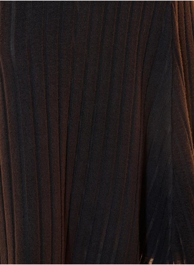Take Two Textured Rib Knit Maxi Skirt  - Image 3
