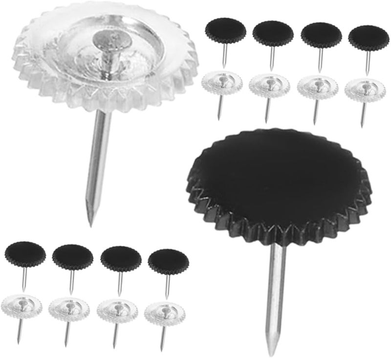 Veemoon 400 دبوس دفع 2 حزمة دبابيس زخرفية للفلين للمكاتب المنزل الجدار - Image 3