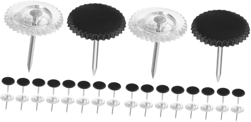 Veemoon 400 دبوس دفع 2 حزمة دبابيس زخرفية للفلين للمكاتب المنزل الجدار - Image 2