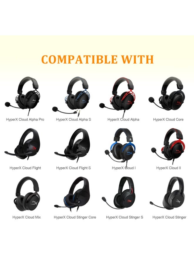 Chabeia HyperX Cloud Alpha Earpads Coolig Gel Cloud 2 Ear Cushions Pads, Ugrade Earcups Accessories Replacement for HyperX Cloud Stinger/Cloud Flight/Cloud II/Cloud Alpha Wireless/Cloud Core/Mix Headsets - Image 2