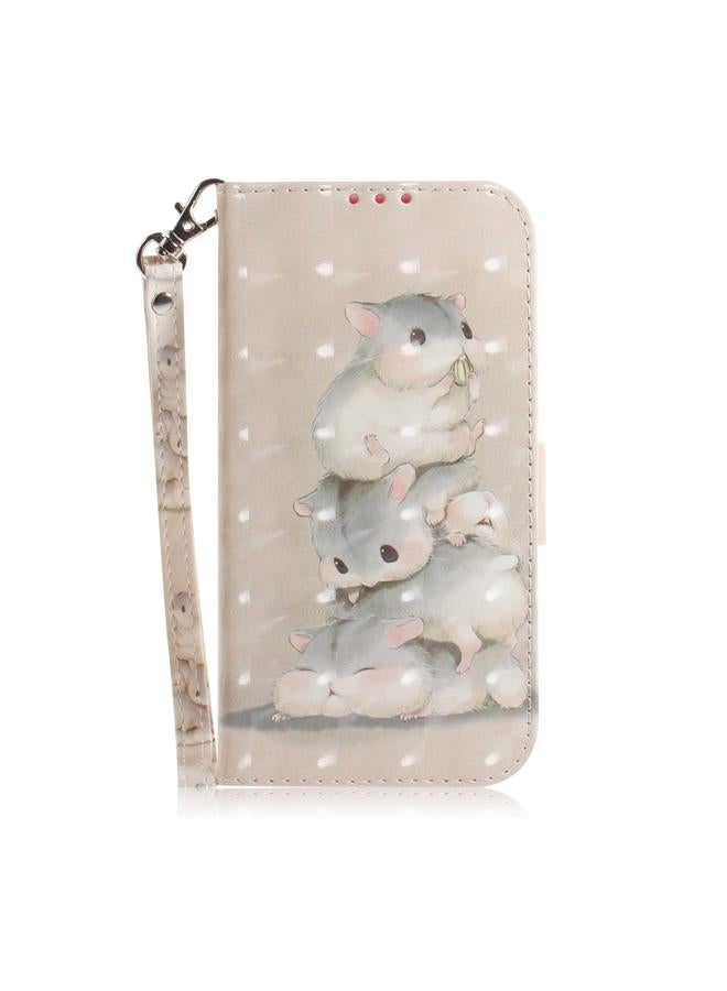 S-TOP Case For Samsung Galaxy A73 5G 3D Colored Horizontal Flip Leather Phone Case - Image 2