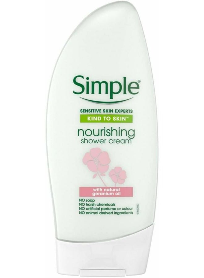 simple Kind To Skin Nourishing Shower Cream Multicolour 250ml - Image 1