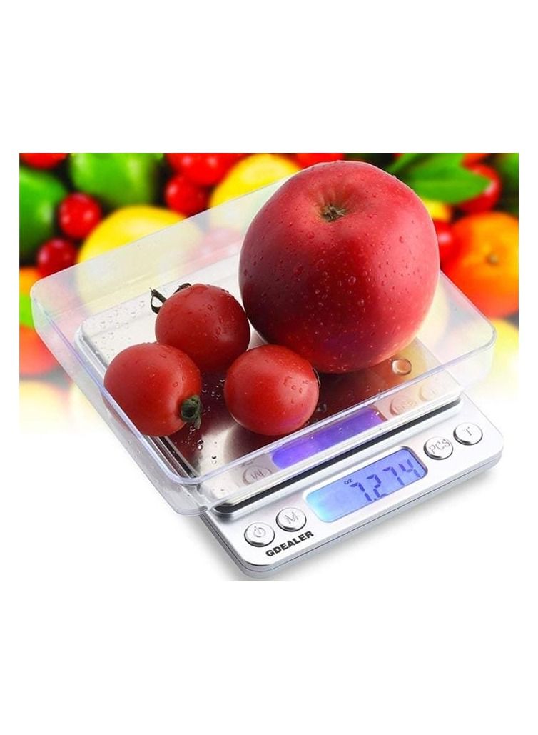 AMM Mini Digital Jewelry Scale Electronic Balance Food Kitchen Scale Pocket Weight Scale - Image 4
