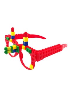 Y&D DIY Building Bricks Toys, Glasses Blocks Games for Kids Birthday Party Favor Block Theme Supplies  - Image 5