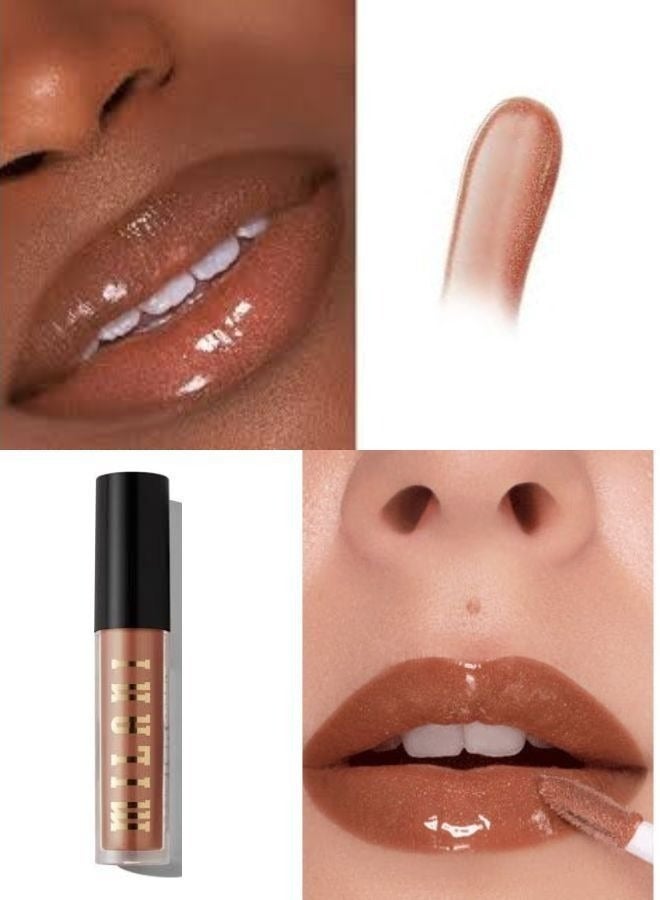 Milani Ludicrous Lip Gloss – 200 Whatever | High-Shine 3D Gloss, Moisturizing, Non-Sticky, Long-Lasting, Richly Pigmented, Vegan & Cruelty-Free - Image 2