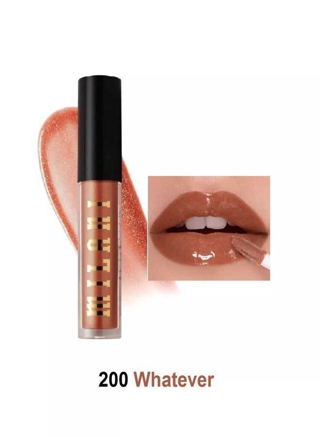 Milani Ludicrous Lip Gloss – 200 Whatever | High-Shine 3D Gloss, Moisturizing, Non-Sticky, Long-Lasting, Richly Pigmented, Vegan & Cruelty-Free - Image 3