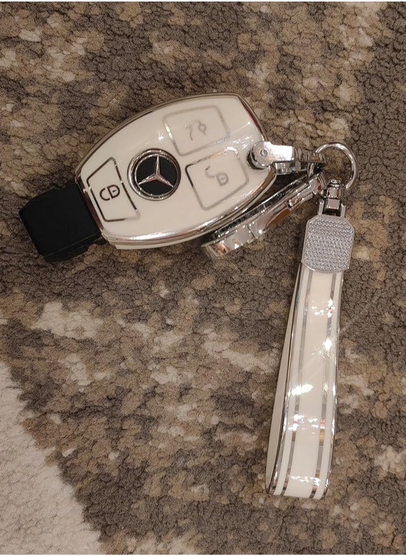 Mercedes-Benz - Premium Car Key Case Compatible with S, SL, E, C, G, and GT Models - Image 1
