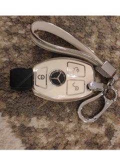 Mercedes-Benz Premium Car Key Case Compatible with S, SL, E, C, G, and GT Models  - Image 1