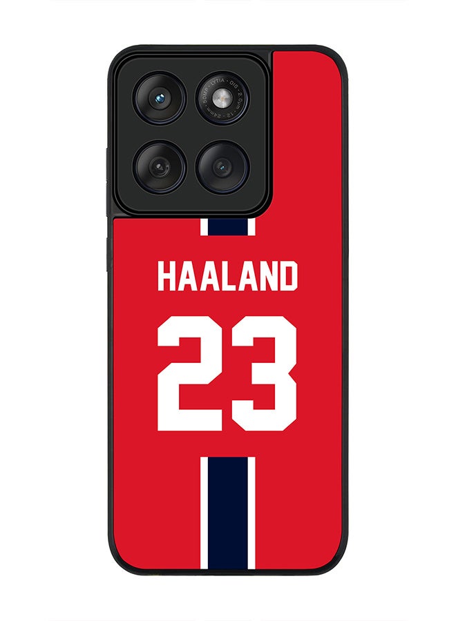 Stylizedd For Motorola MOTO Edge 60 Fusion/ Edge 60 Case,Slim fit Camera Protection, Shockproof Thin Phone cover  - Football - Norway,  Haaland - Image 1