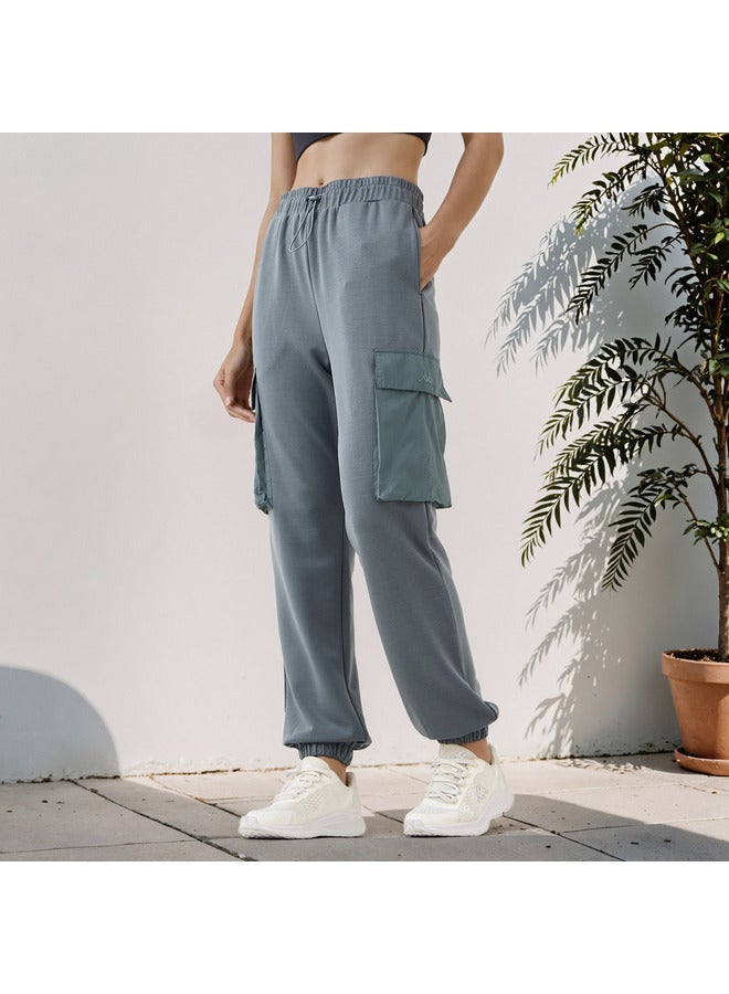 كابا بنطلون رياضي بقصة مريحة بجيوب - Image 1