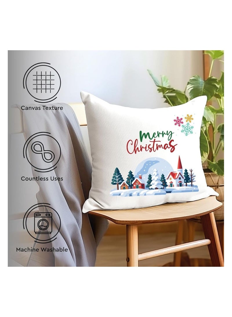 PRINTSHOP4ME Christmas Pillow-Soft Decorative Throw Pillow With Designs Great For Living Room,Bedroom,Couch Or Sofa,Perfect Holiday Decor For Winter Look,Home Decoration Decor - Image 5
