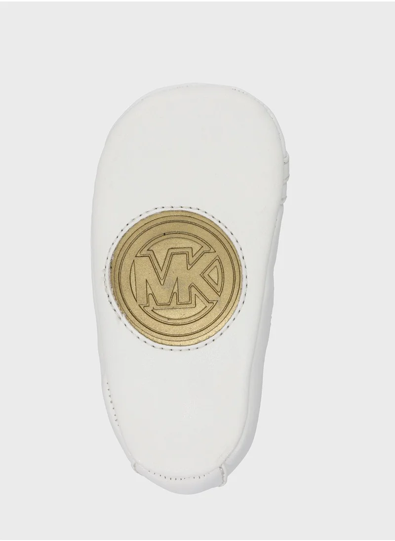Michael Kors Kids Kenya Bow Low Top Sneakers