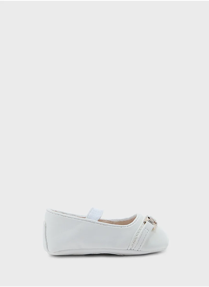 Michael Kors Kids Kenya Bow Low Top Sneakers