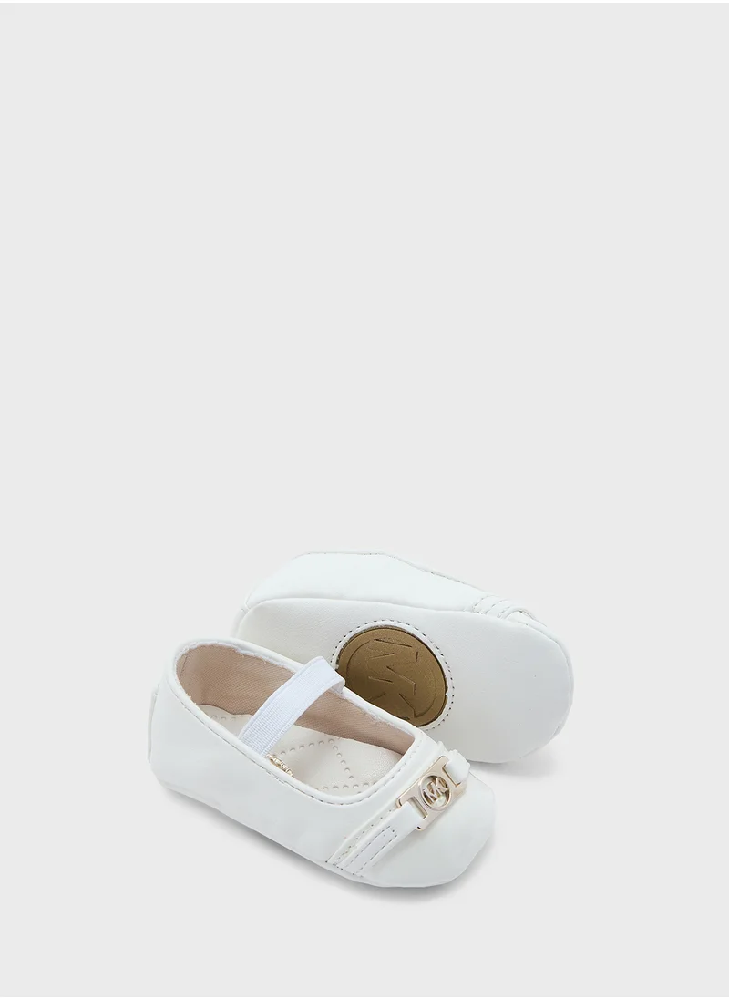 Michael Kors Kids Kenya Bow Low Top Sneakers