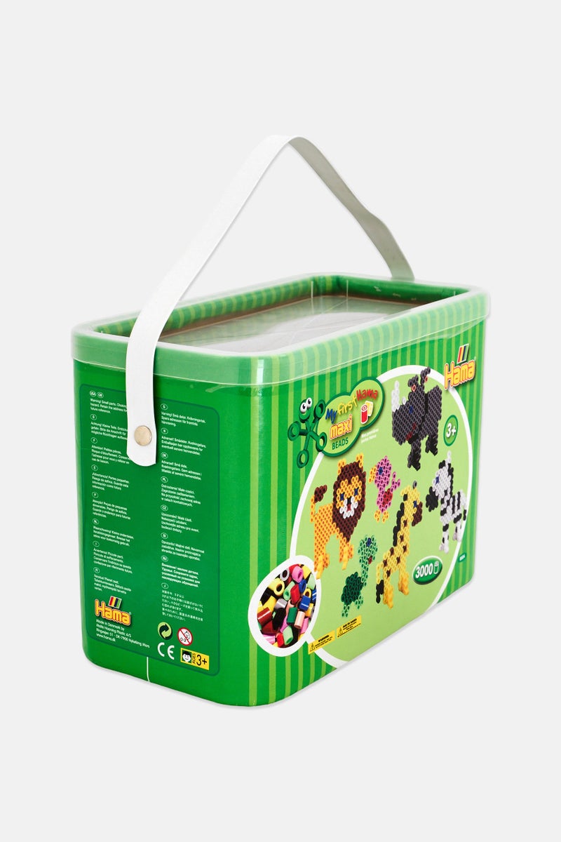 Hama ألواح دبابيس ماكسي مع خرز في دلو 3000 قطعة - Image 5
