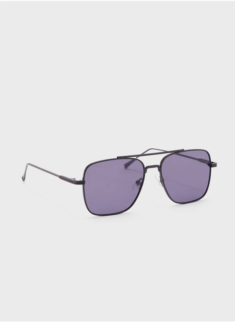 سفنتي فايف Rectengular Sunglasses