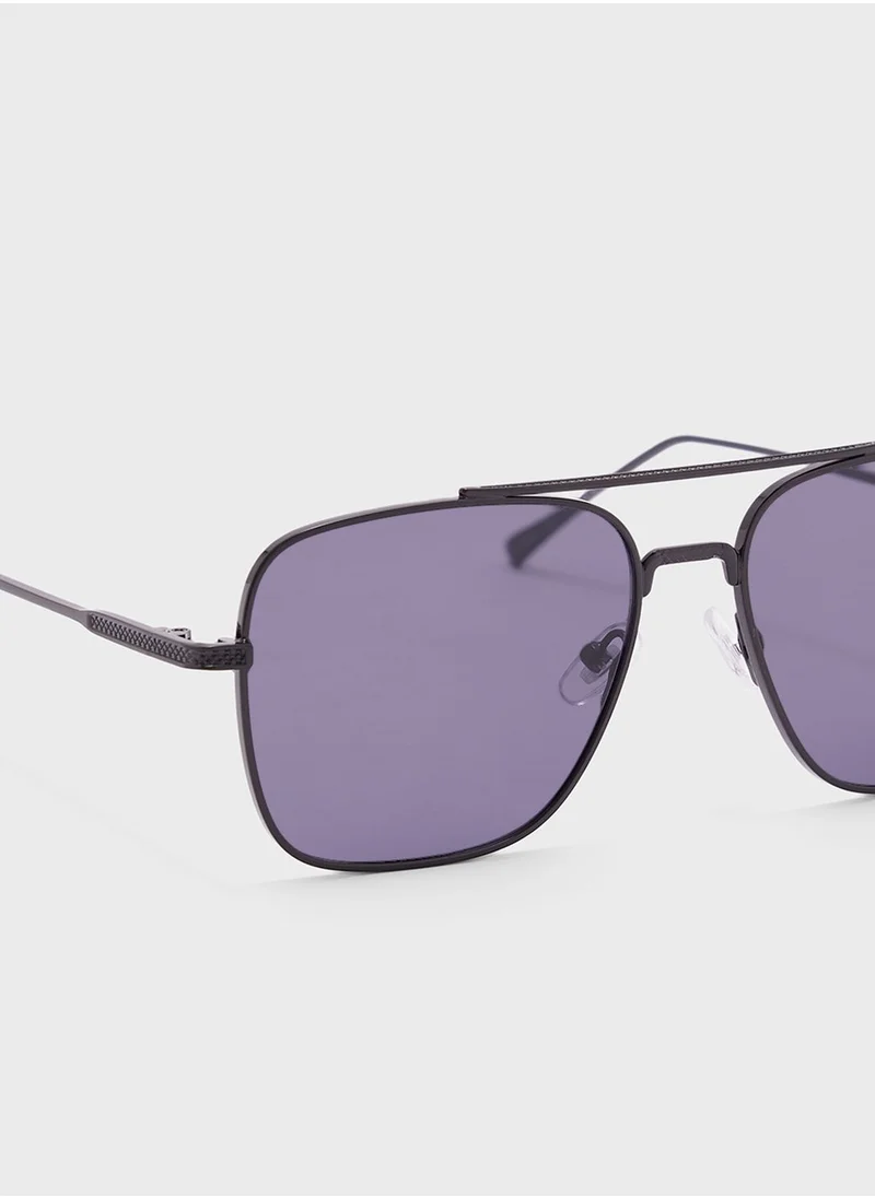 سفنتي فايف Rectengular Sunglasses