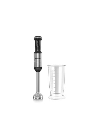 Hand blender 1200 Watt,Full Copper Motor, 2 Speeds, Turbo Function, adjastable speed function , Stainless Steel blades , 700 ML Measuring Cup, MT-HB1200  - Silver/ Black - pzsku/ZD02B2151CFBB58029E7CZ/45/1742820425/5b72d740-329c-474d-b2a8-da439af29160