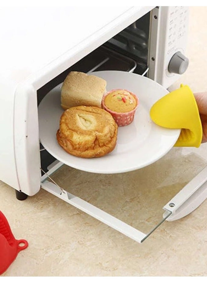 BERAM Silicone Oven Mitts, Kitchen Pot Holders 1 Piece, Heat Resistant, Small Kitchen Mitts, Air Fryer Mitts Mini, Pot Pinch Grip for Cooking and Baking - Image 4