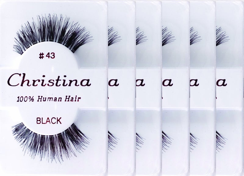 Christina 6packs Eyelashes - #43