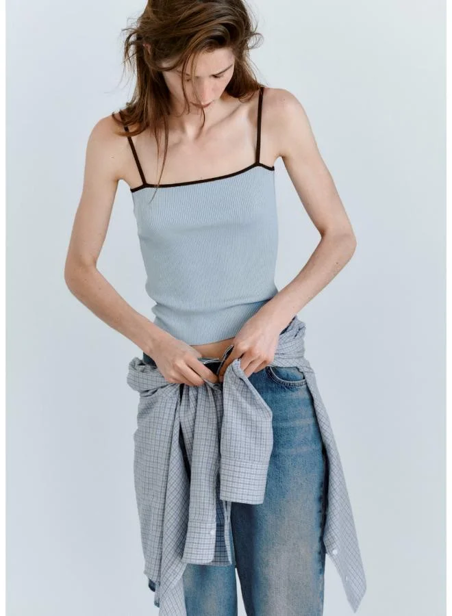 Fitted Ribbed Top