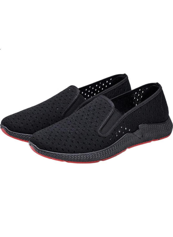 Weizhi Wz Beijing Cloth Shoes Breathable Mesh Shoes With Soft And Comfortable Wear-Resistant Sole Wz1303 Red Sole Size 41 - Image 3