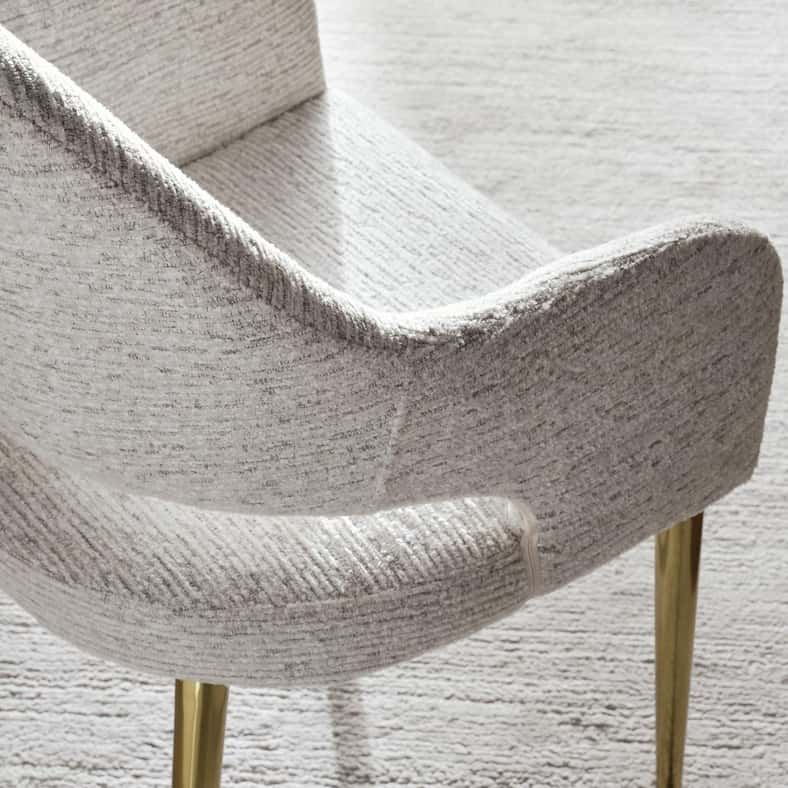 Pan Home SYRAH DINING CHAIR - WHITE - Image 4