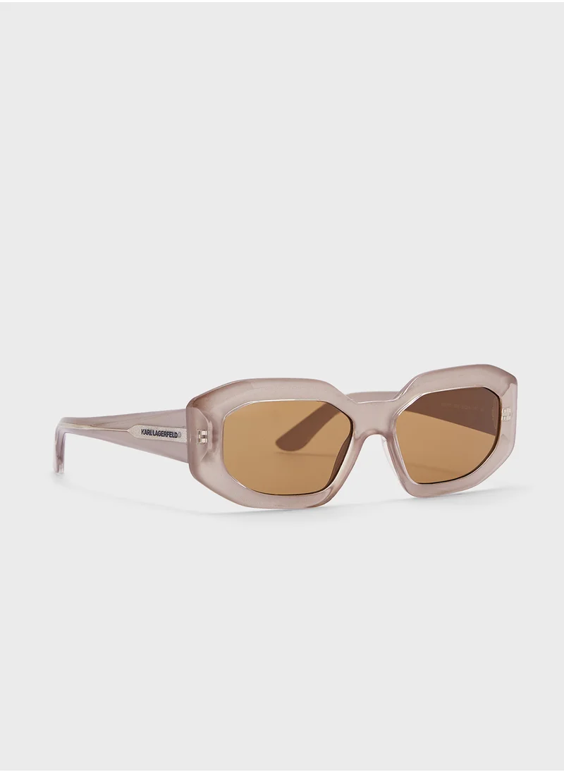 كارل لاغرفيلد Cat Eye Sunglasses