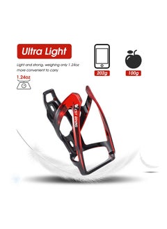 SYOSI Bike Water Bottle Cage, 2 Pack Lightweight PC Water Bottle Holder, Durable Ultralight Plastic Water Drink Holder Rack, for Bicycle, Cycling Bottle Holder Cages for MTB, Road Bike, Mountain Bikes  - Image 2