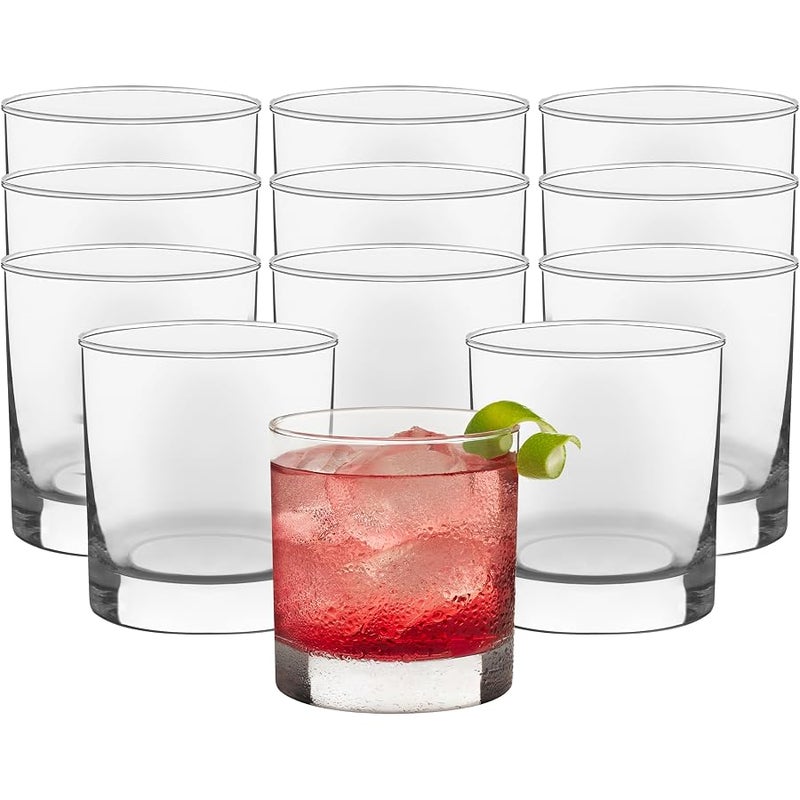 LIBBEY Heavy Base Rocks Cocktail Gl, Set of 12 - Image 1
