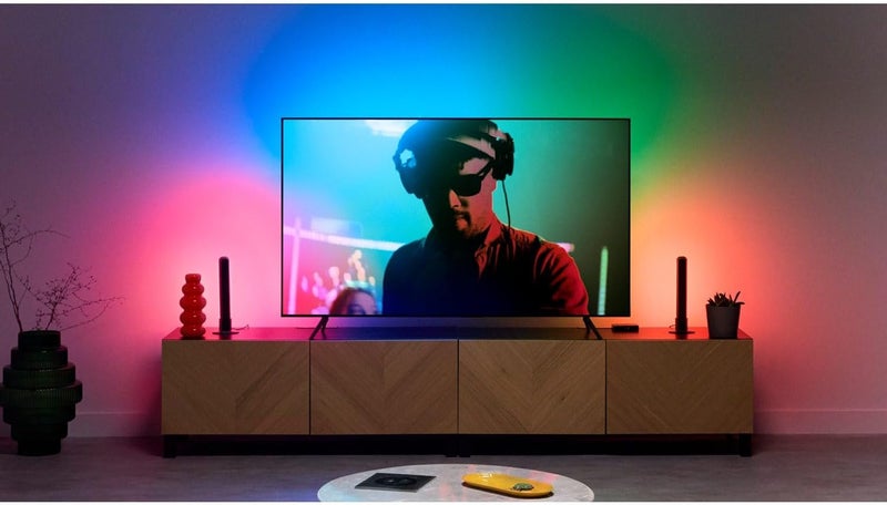 Wiz Gradient Light Bars - RGBIC Displays Multiple Colors at Once - Versatile Placement - Easy Setup, Connect to Wi-Fi - Control with App/Voice, Works with Google - Image 3