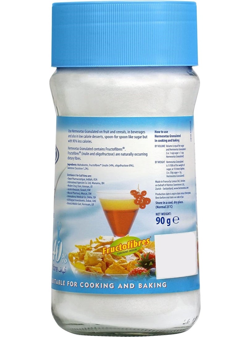 hermesetas Granulated Sweetener 90G  - Image 2
