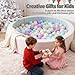 STARBOLO Ball Pit Balls for Toddlers Pack of 100 200 500 Crush Proof Plastic Toy Balls NonToxic NonPhthalates NonBPA 22Inch Balls for Ball Pit Party Decoration Photo Props - Image 2
