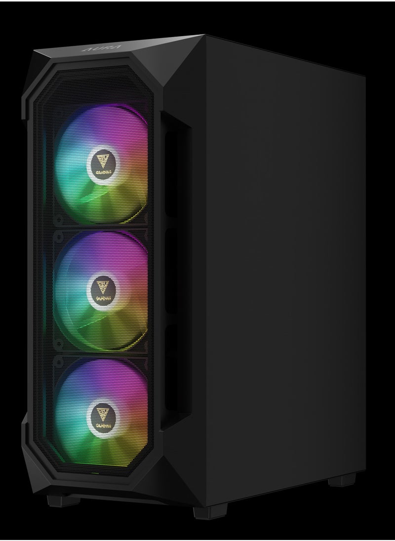 AURA GC1 ELITE Mesh RGB Mid-tower Case